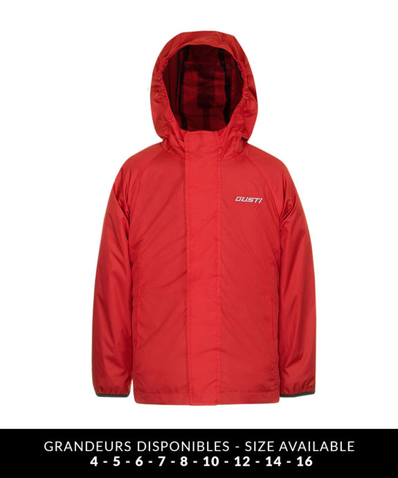QUINN - RED - Lightweight Jacket